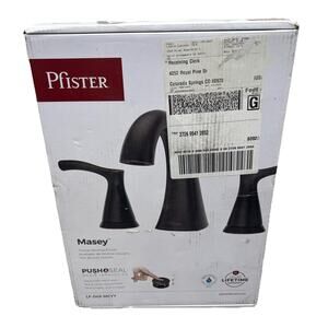 Pfister Masey Two-Handle Bathroom Faucet, Widespread, Tuscan Bronze. {B5}.